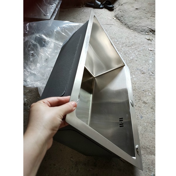 Chậu rửa bát 1 hố đúc 45x40