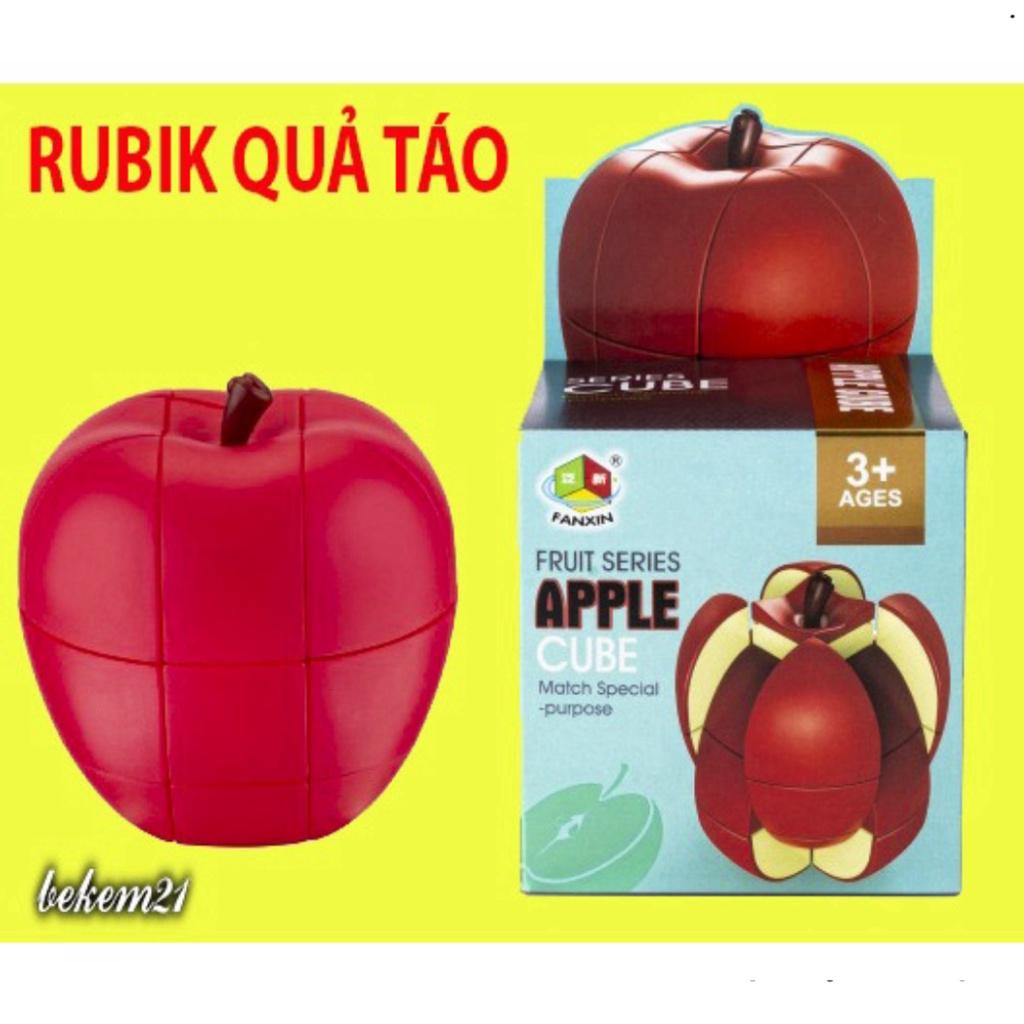 (SIÊU BIẾN THỂ) Rubik hình quả táo FanXin Apple Cube rubik hoa quả Rubik 3x3 biến thể cao cấp
