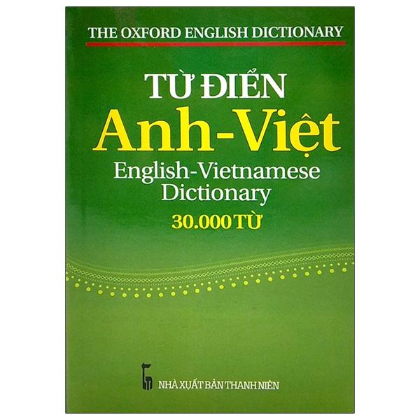 Từ Điển Anh - Việt 30.000 Từ