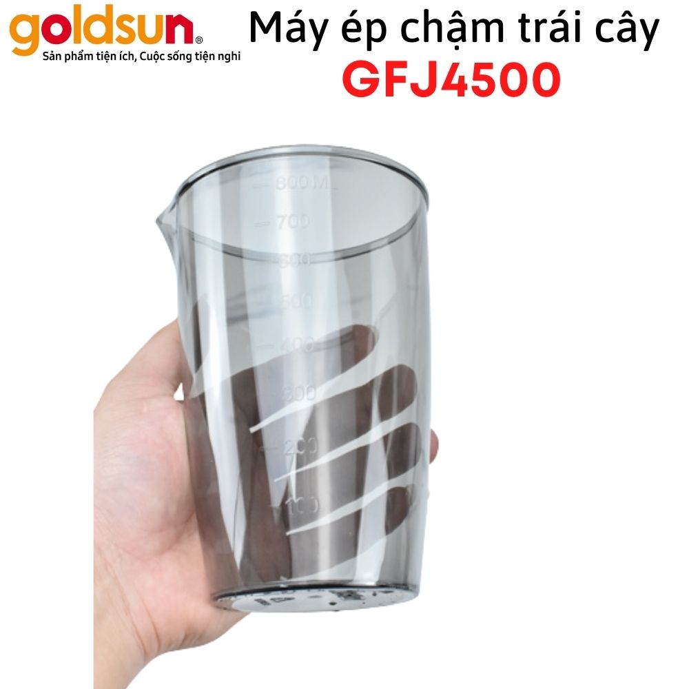 Máy Ép Chậm Trái Cây Goldsun GFJ4500 Nguyên Quả Kiệt Bã Lên Đến 98% Công Suất 200W - Hàng chính hãng