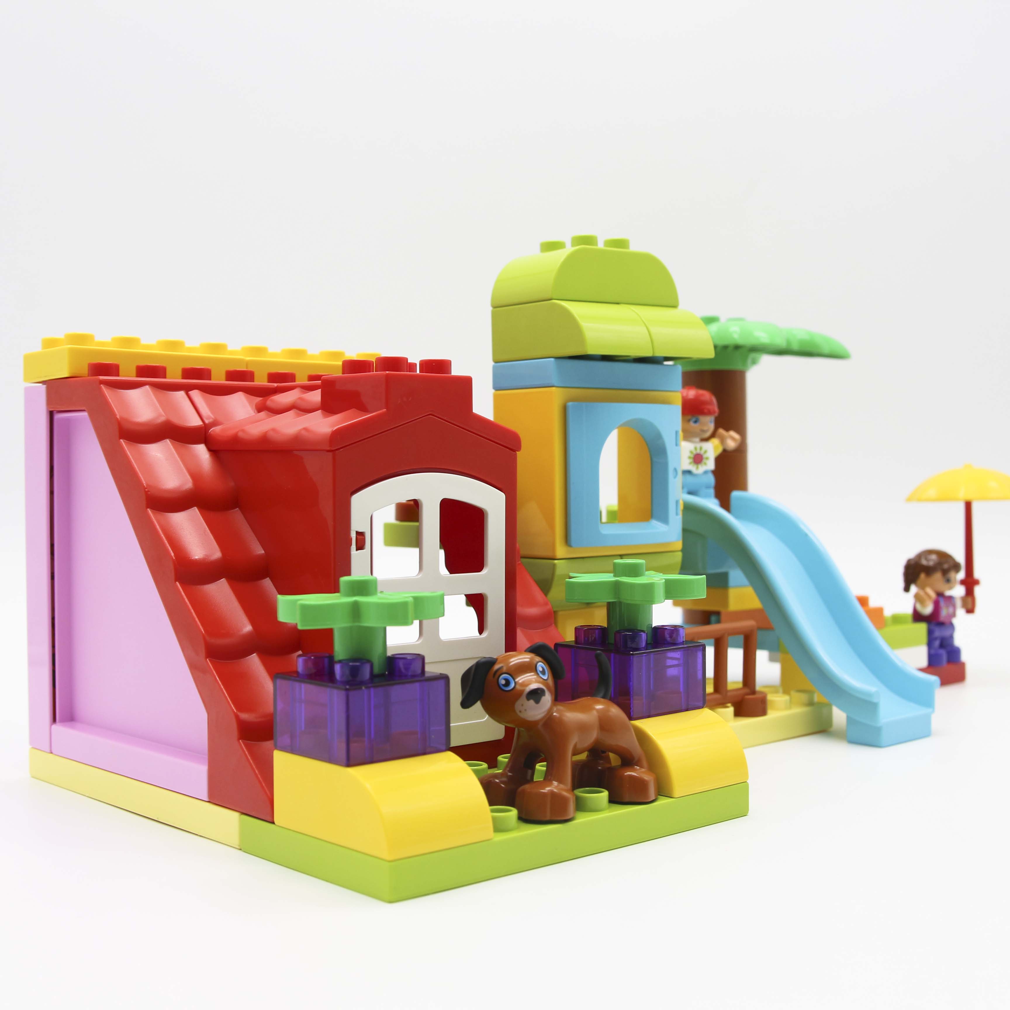 Bộ đồ chơi lắp ghép smoneo duplo Xứ sở thần tiên 50 chi tiết Toyhouse 55004