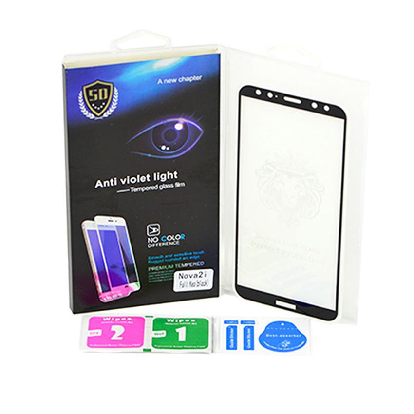 Miếng Dán Cường Lực Bảo Vệ Màn Hình Toàn Diện Cho Huawei Nova 2i - Full Màn Hình - Màu Đen - Hàng Chính Hãng