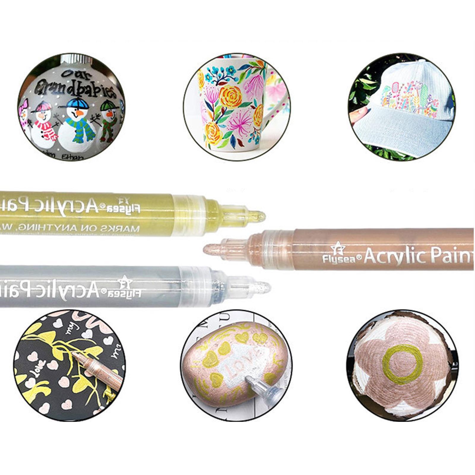 4 Pcs Air Erasable Marker Pen Water Soluble Maker