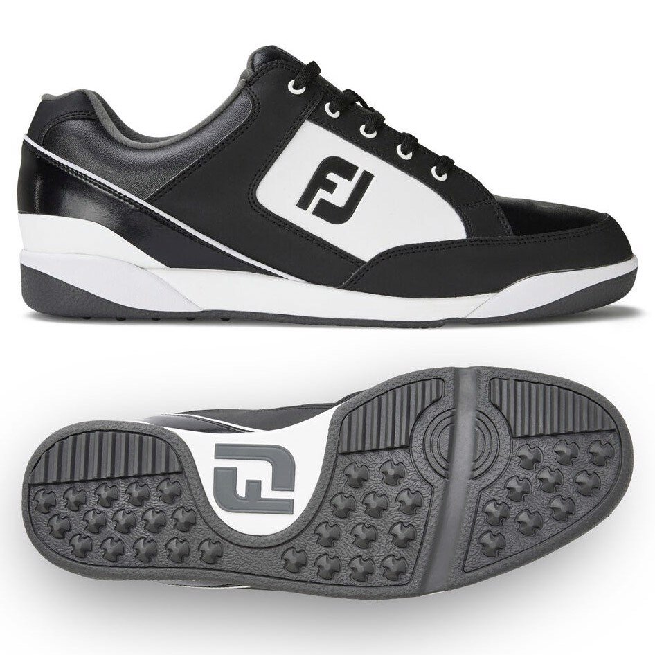 Giày Golf Nam FJ IS FJ ORIGINALS BLACKWHITE-45350