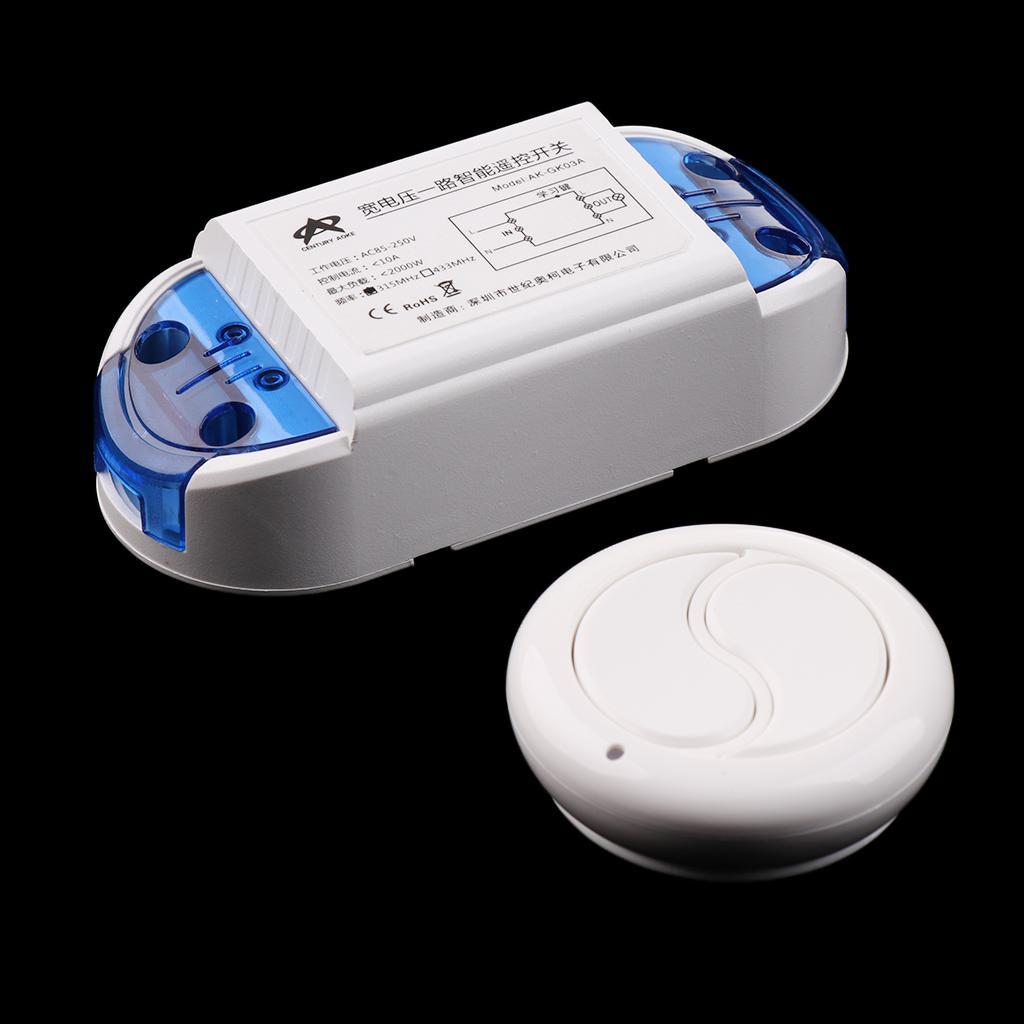 Universal Lamp, Motor, LED light Switch with Remote Controller