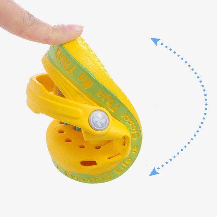 Dép sục trẻ em DTE1 cho bé trai và gái đủ size từ 18 đến 25 nhiều màu cực xinh năng động khỏe khoắn