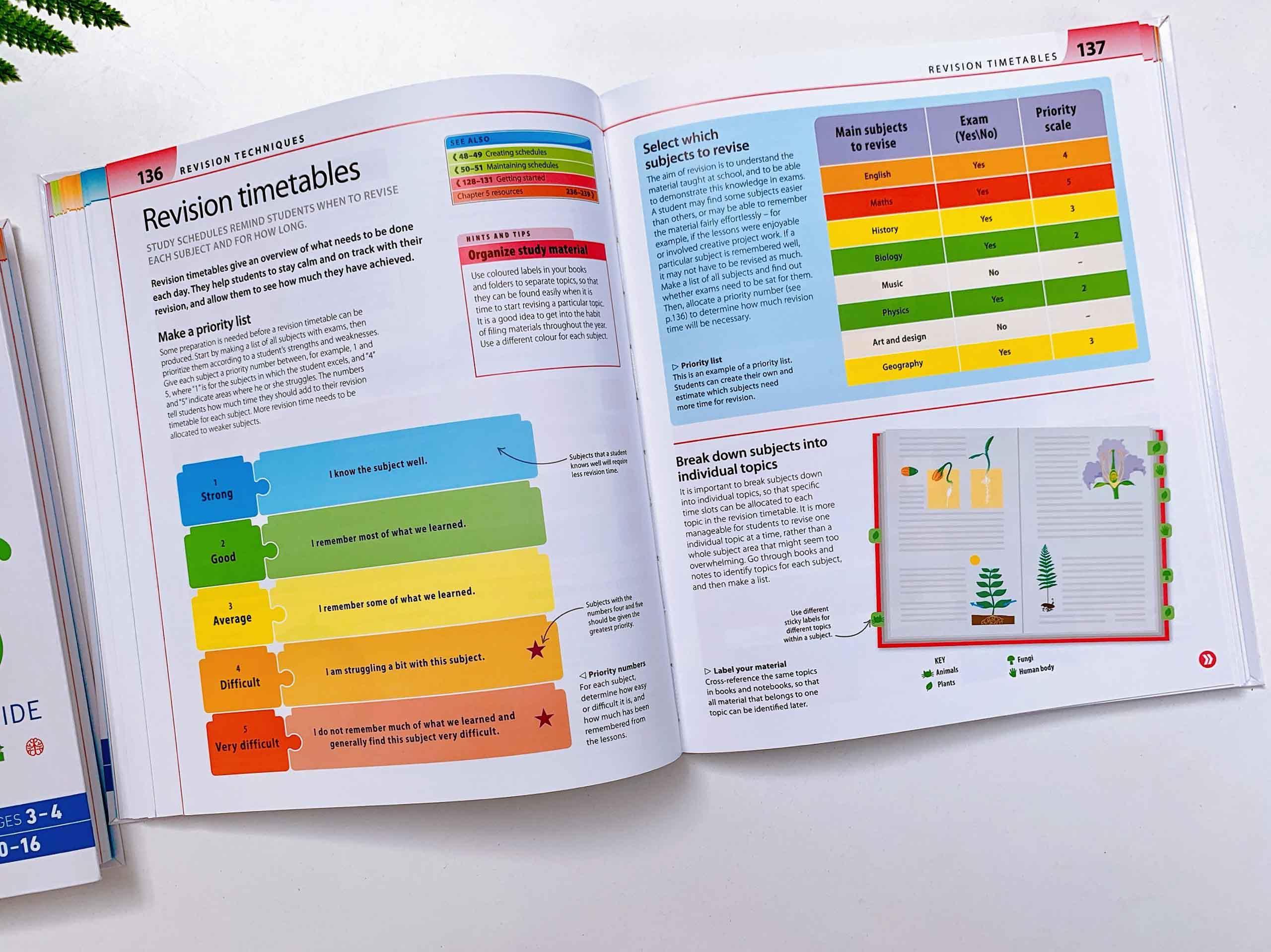 Help Your Kids with Study Skills: A Unique Step-by-Step Visual Guide