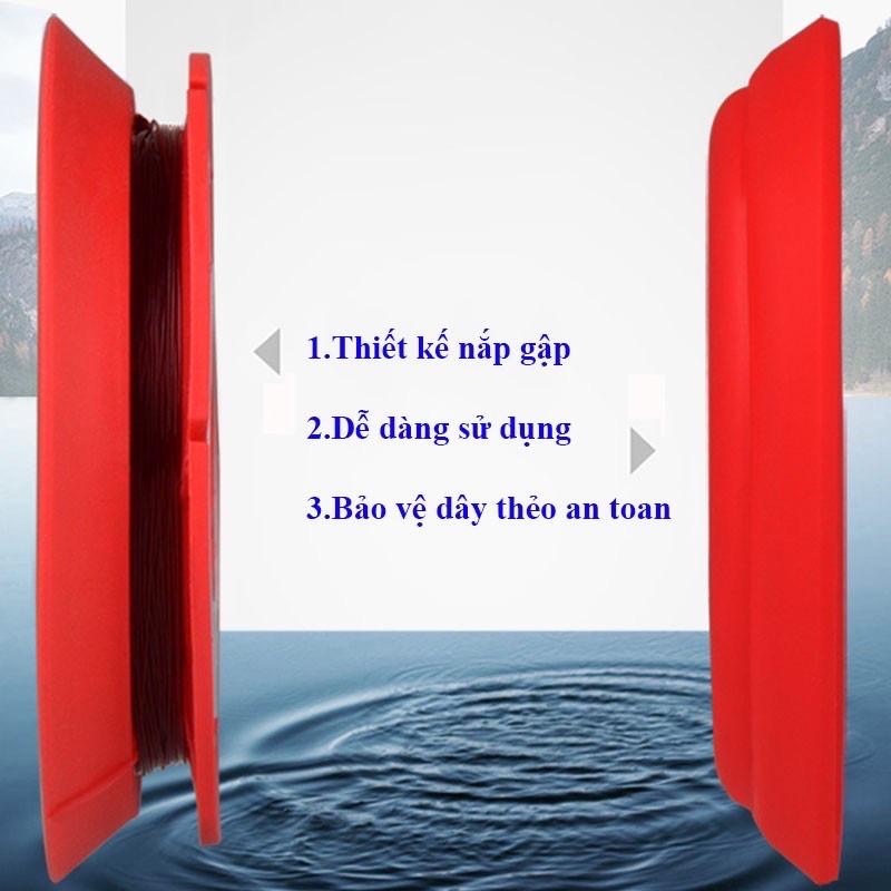Trục Câu Cá Silicon Cuốn Thẻo Chuyên Dụng Câu Đơn Câu Đài