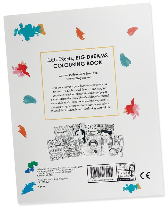 Little People, Big Dreams Colouring Book