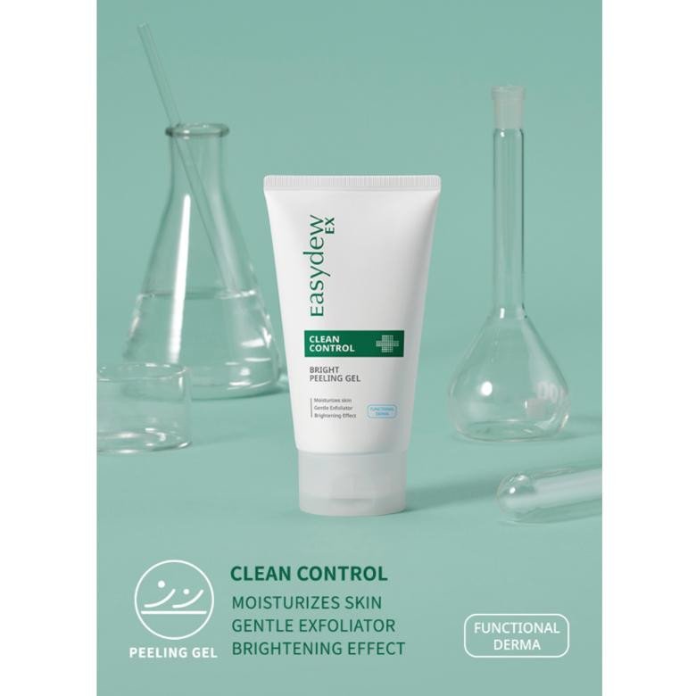 Gel Tẩy Tế Bào Chết Easydew Ex Dành Cho Mọi Loại Da Clean Control Bright Peeling Gel 120ml