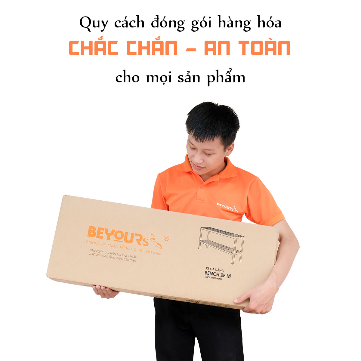 Kệ Đa Năng BEYOURs Bench 2FM Bằng Gỗ Kệ Sách Đựng Đồ Nội Thất Kiểu Hàn Lắp Ráp Phòng Khách, Phòng Ngủ