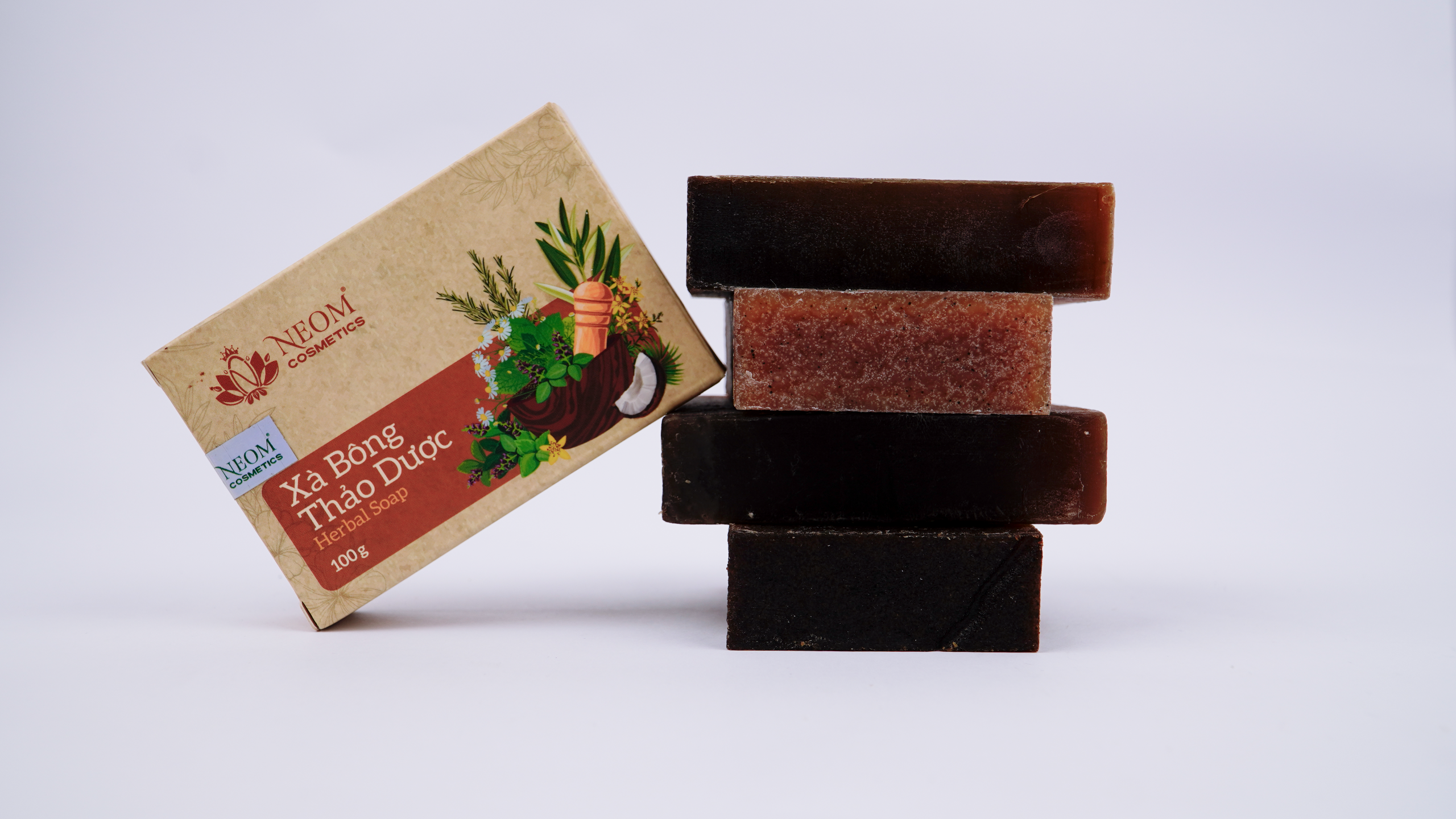 Xà Bông Thảo Dược Tinh Túy Tự Nhiên - Herbal Soap