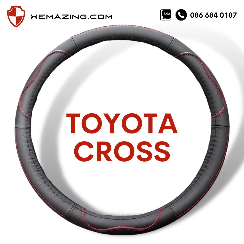 Bọc Vô Lăng ô tô TOYOTA CROSS | Bọc Volang XEMAZING cao cấp