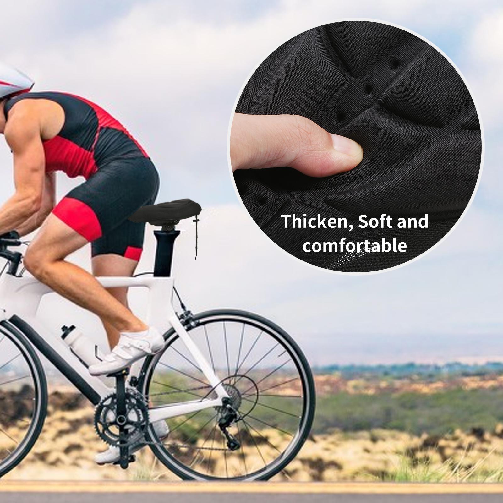 Set bọc yên xe đạp đệm silicone mềm mại chống trượt thoải mái thoáng khí không thấm nước