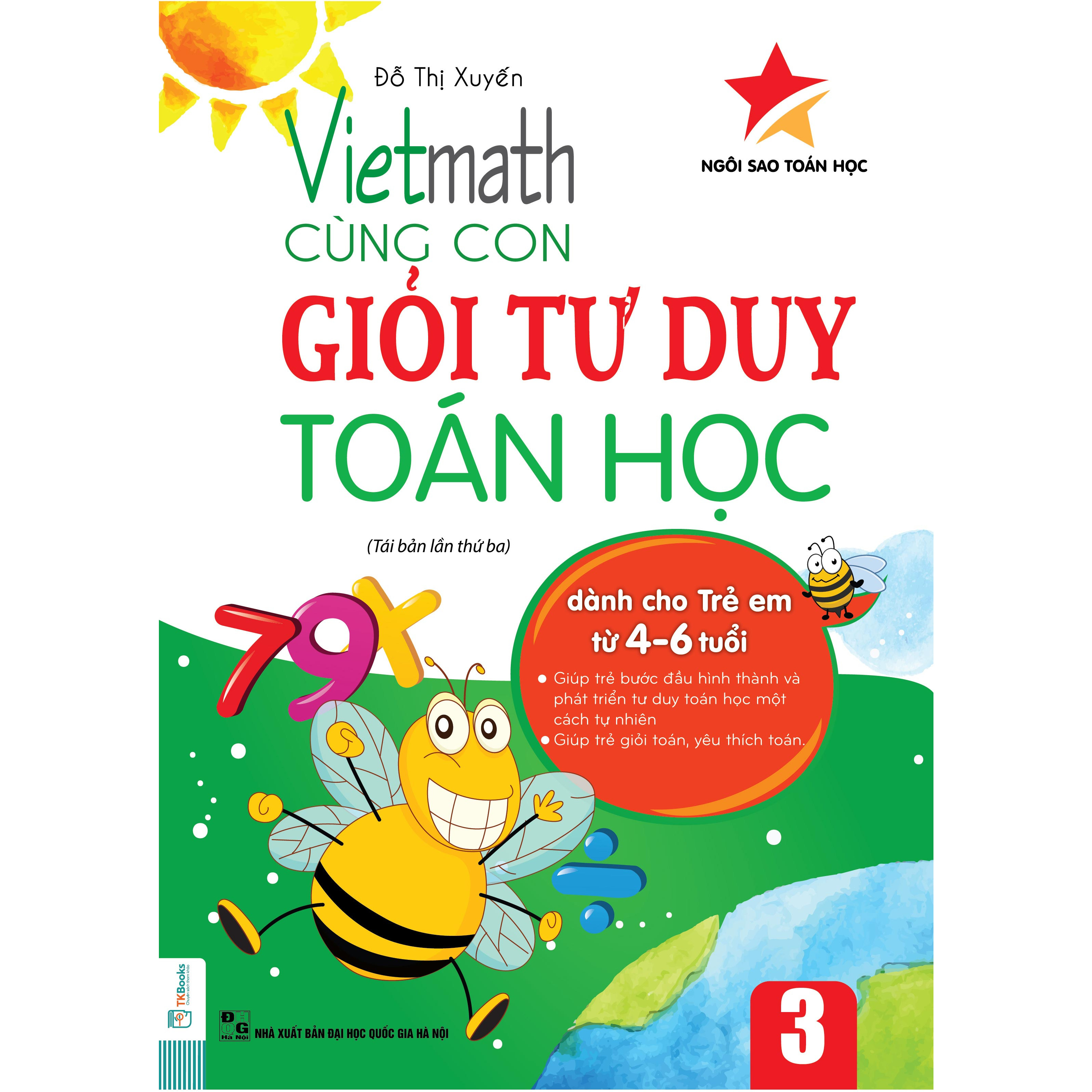 Vietmath - Cùng Con Giỏi Tư Duy Toán Học - Tập 3