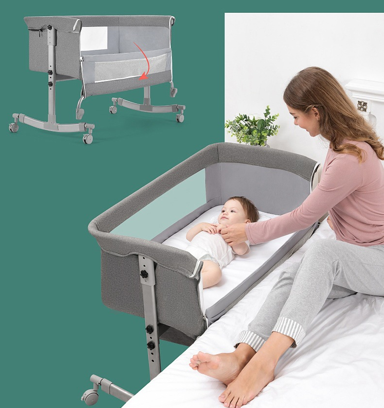 Nôi đu đưa cho bé chống muỗi BabyBacky Foldable Child's Cradle Bed