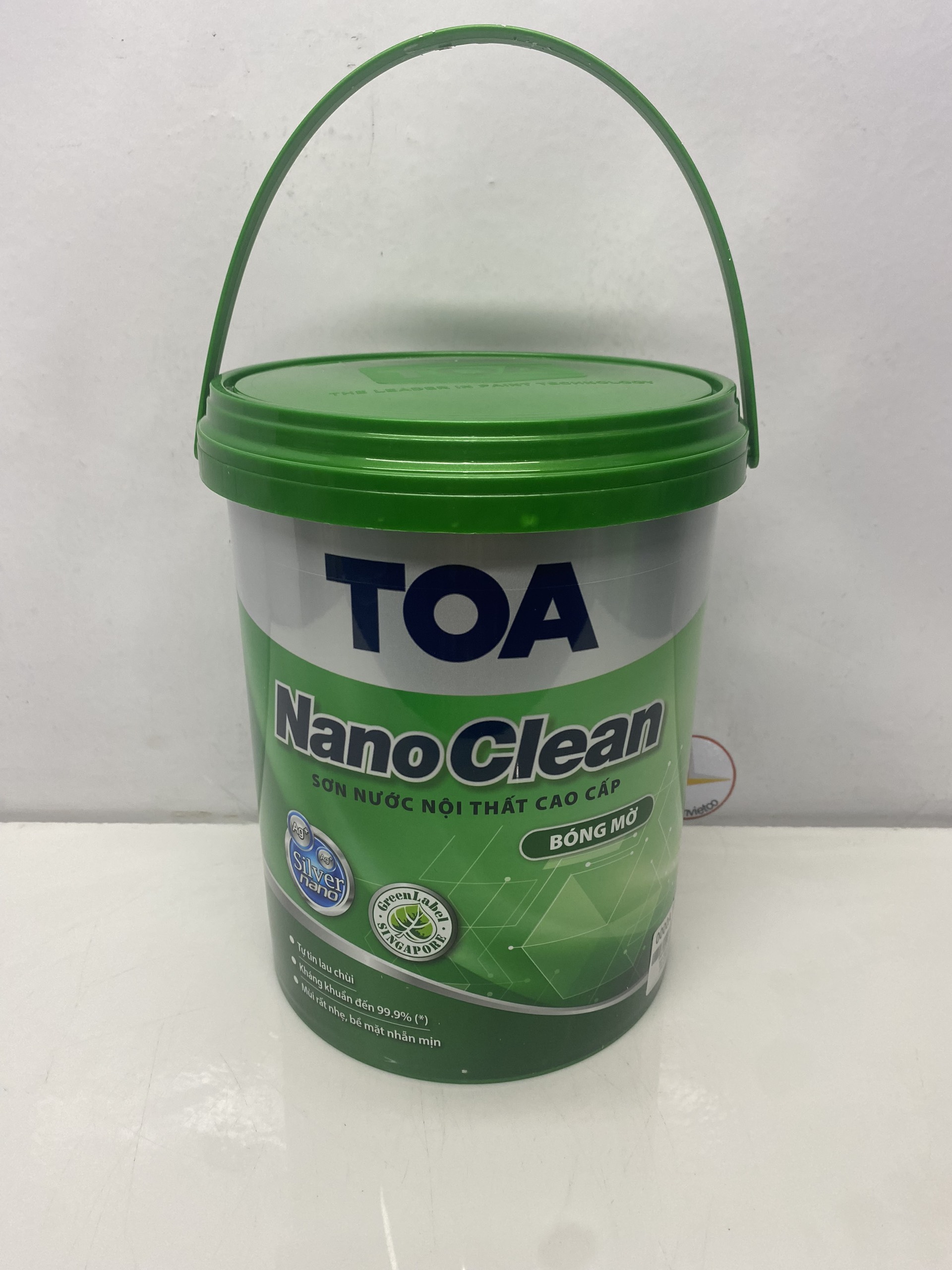 Sơn nước nội thất cao cấp Toa Nanoclean màu vàng kem 8792_ 5L