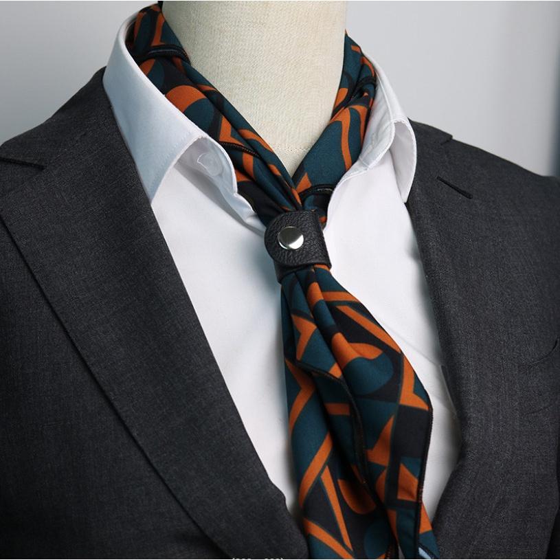 Khăn Ascot vuông 60*60cm - Khăn quàng trong áo sơ mi - New Collection