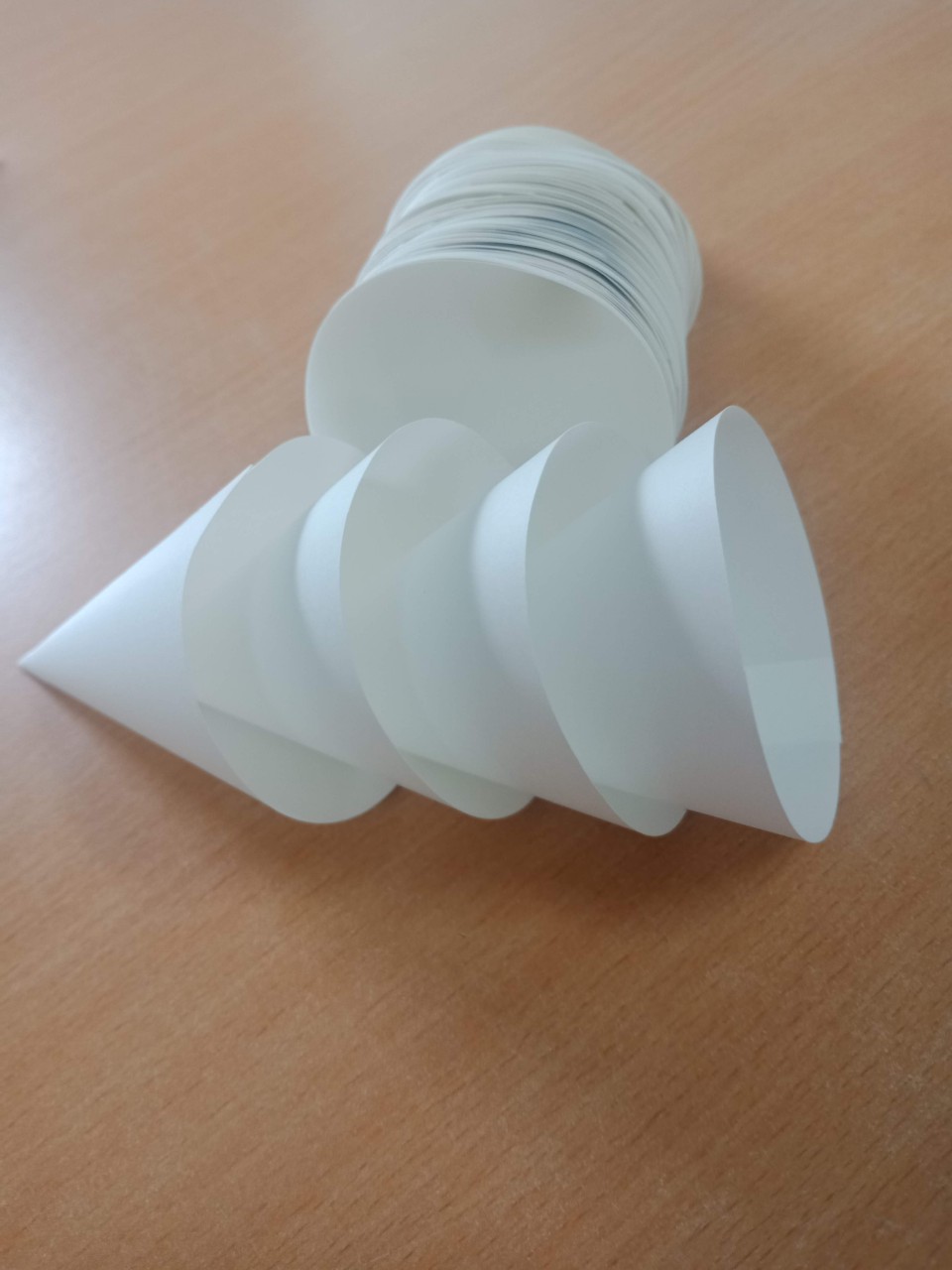 Cốc Giấy Hình Nón Dùng Một Lần
