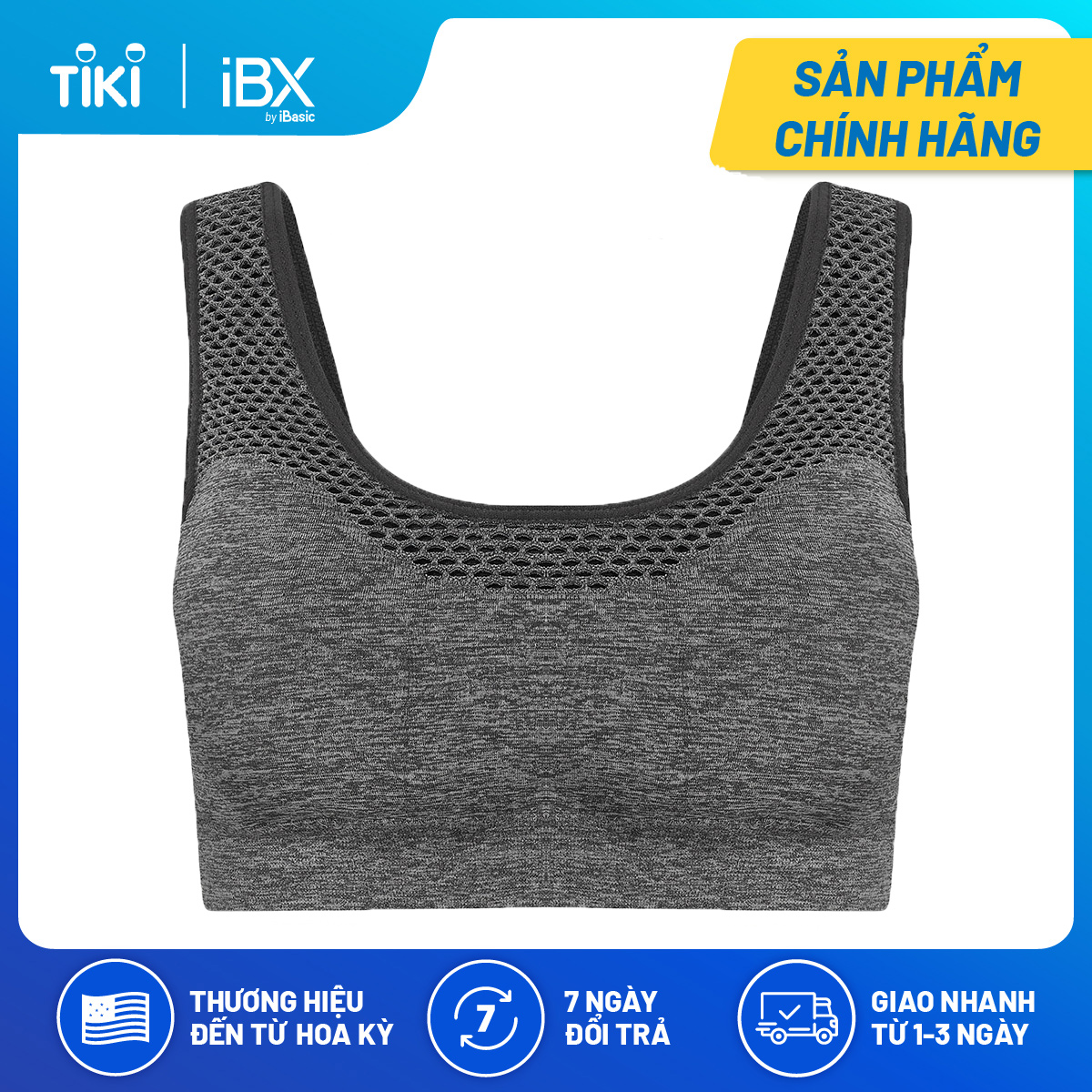 Áo ngực thể thao seamless iBX IBX019