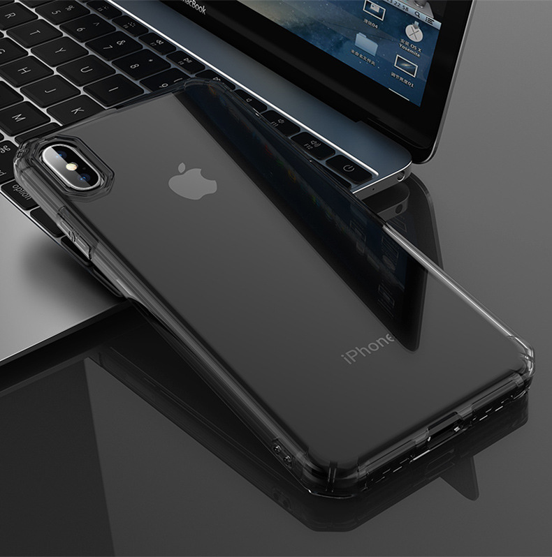 Ốp Silicon TPU Leeu Design dành cho iPhone Xs Max_ Hàng Nhập Khẩu