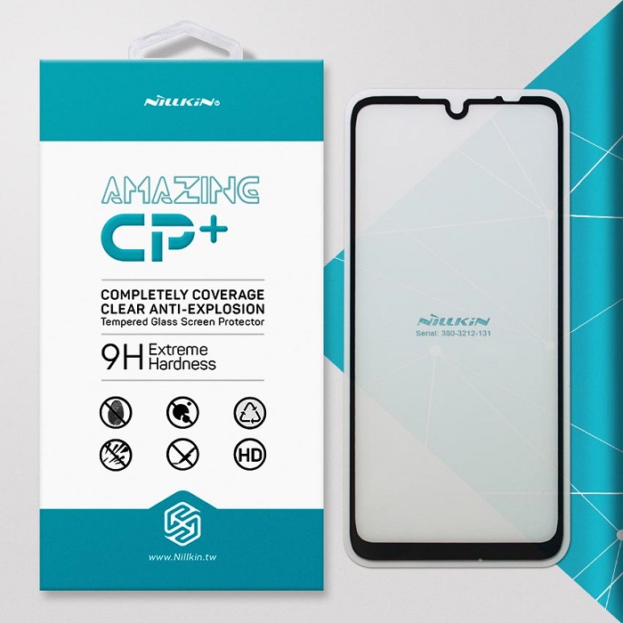 Tấm dán kính cường lực full màn hình CP+ Xiaomi Redmi Note 7 chính hãng Nillkin
