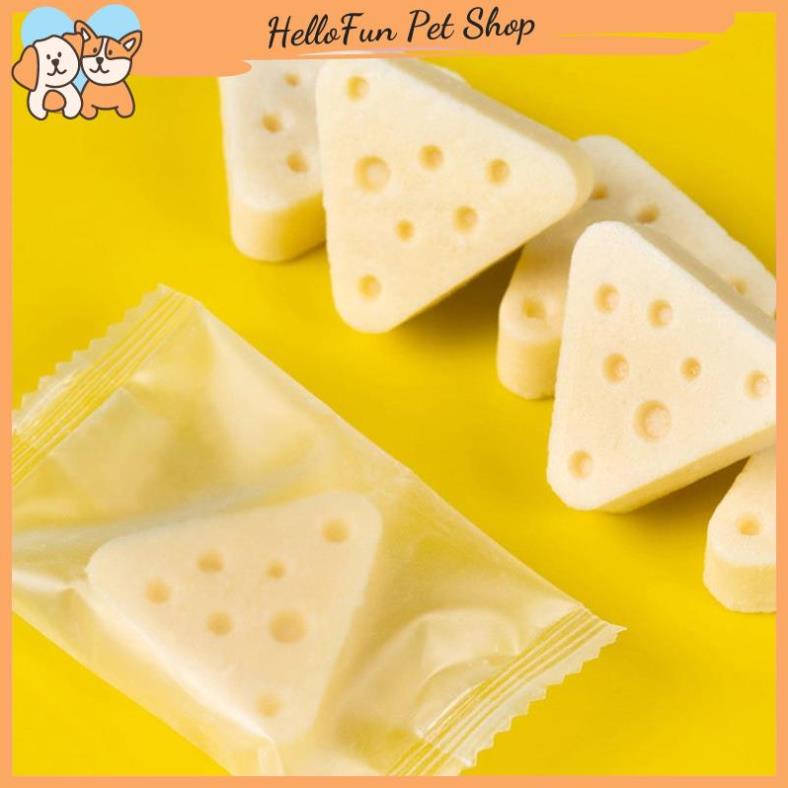 Phô mai siêu thơm ngon, béo ngậy, giàu dinh dưỡng cho chó mèo, chuột hamster