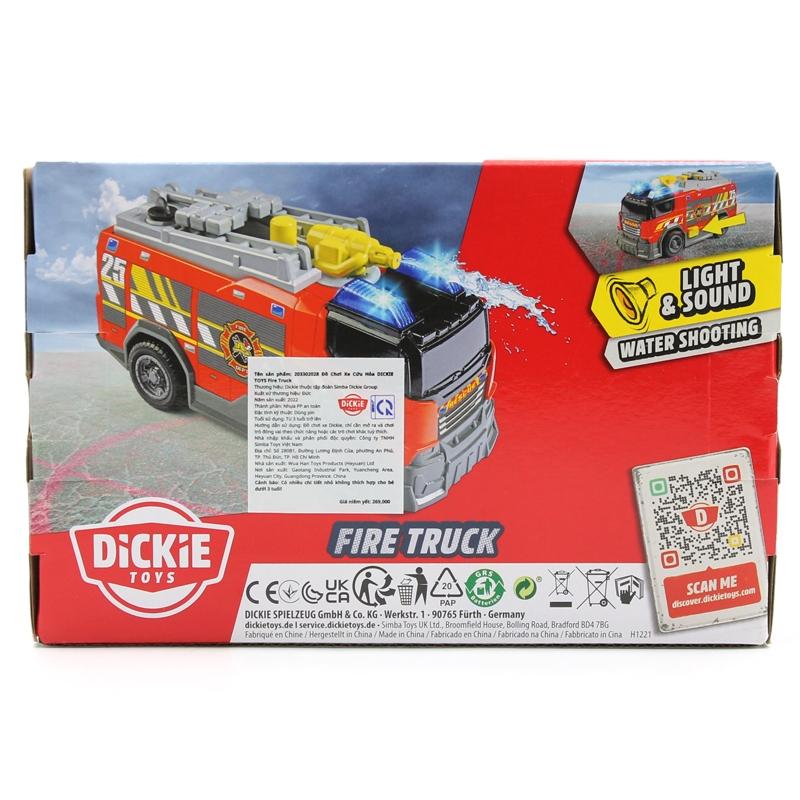 Đồ Chơi Xe Cứu Hỏa Fire Truck - Dickie Toys 203302028