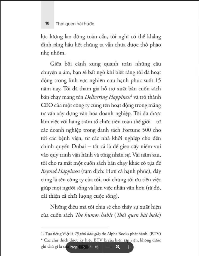 Thói Quen Hài Hước - Não Bớt Căng, Tăng Hiệu Quả - Paul Osicup - Alpha Books