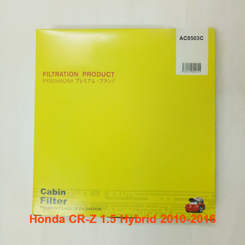 Lọc gió điều hòa Asakashi cho xe Honda CR-Z 1.5 Hybrid 2010, 2011, 2012, 2013, 2014, 2015, 2016 80291-TF0-J01 mã AC8503-6 JS