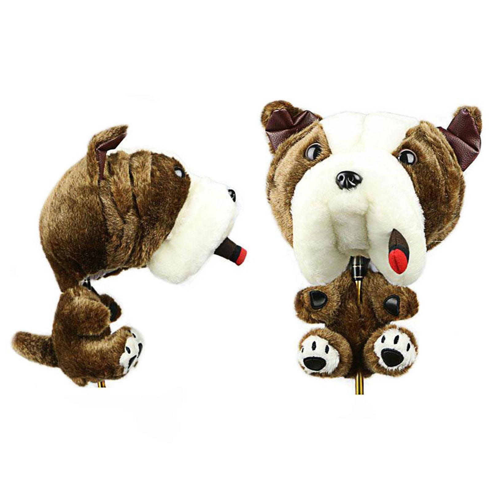 Golf Club Head Cover Animal Protective Sleeve Golf Wood Driver Head Covers