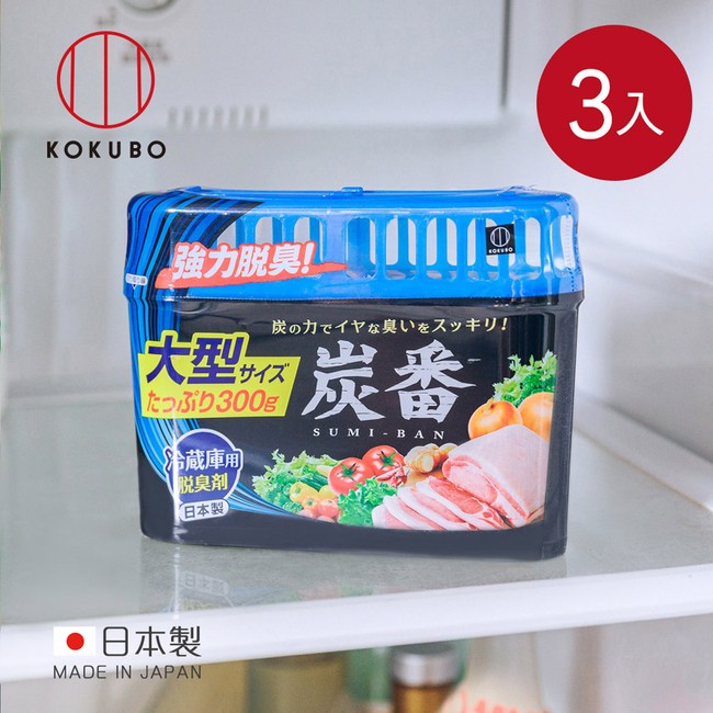 Sáp khử mùi tủ lạnh - than hoạt tính Kokubo 150g - Hàng Nội Địa Nhật Bản