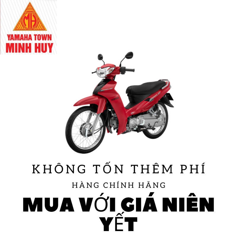 Xe máy Yamaha Sirius  phanh cơ Mới Nhất 2023