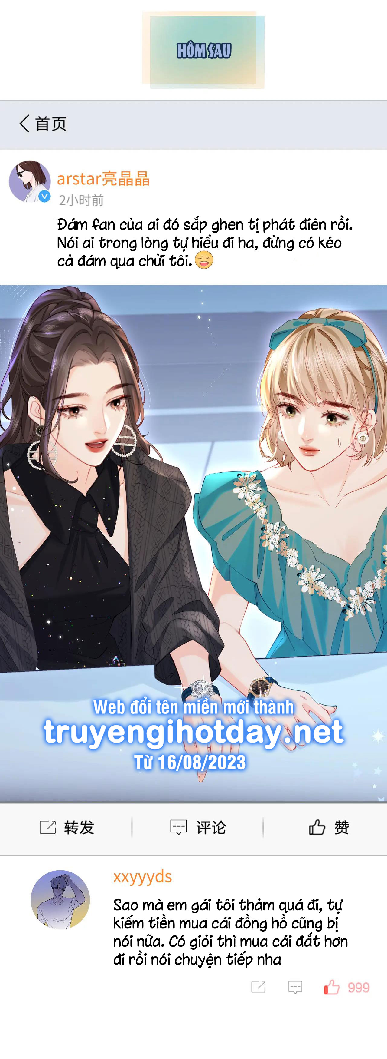 câu chuyện ngọt ngào của cặp vợ chồng đỉnh lưu chapter 41.1 4