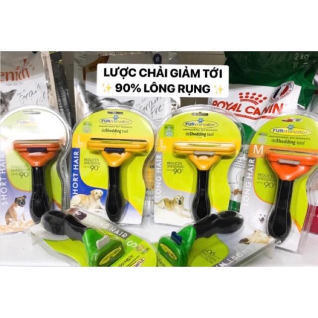 Lược Furminator lấy lông chết, giảm rụng lông cho cún miu