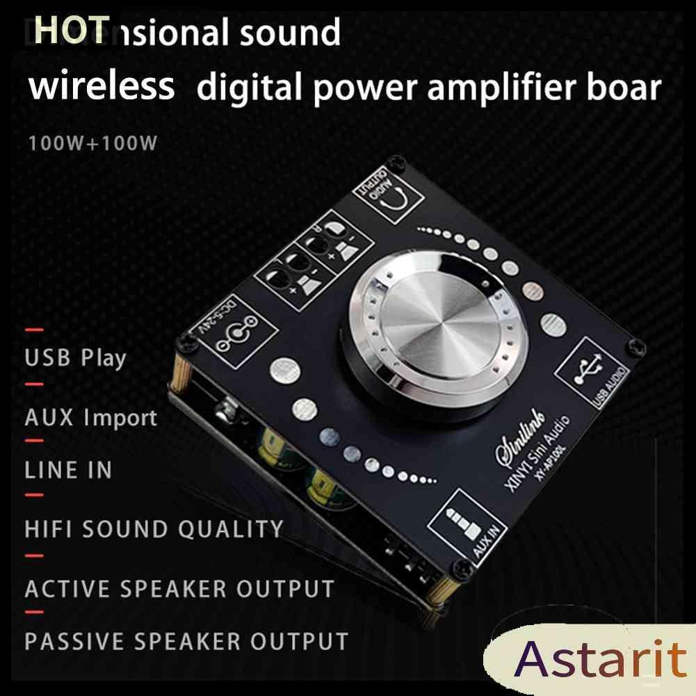 Bảng Mạch Khuếch Đại Âm Thanh Kỹ Thuật Số Kênh 2.0 XY-AP100L 100Wx2