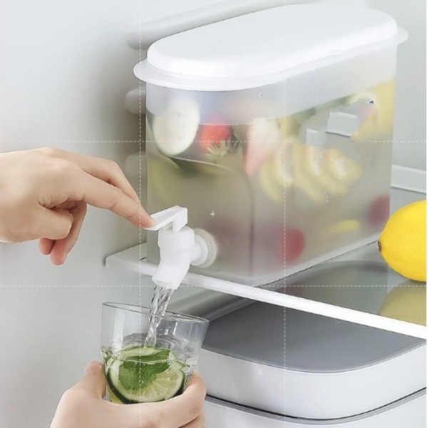 Bình Nước 3,5l Có Vòi,Bình Nước Có Vòi Để Tủ Lạnh Tiện Dụng Cao Cấp