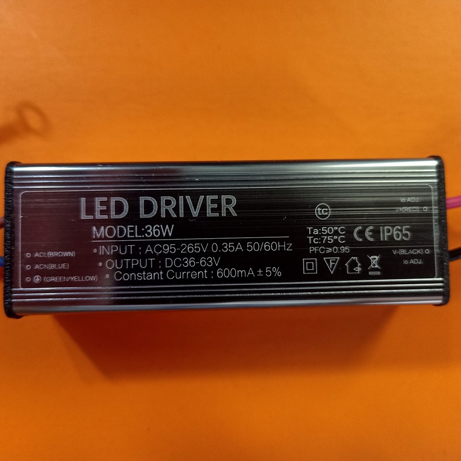 NGUỒN PHA LED 36W / 600MA