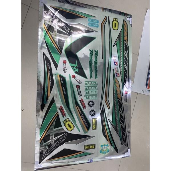 Tem rời dành cho Exciter 150 Mxking chất liệu crom cao cấp