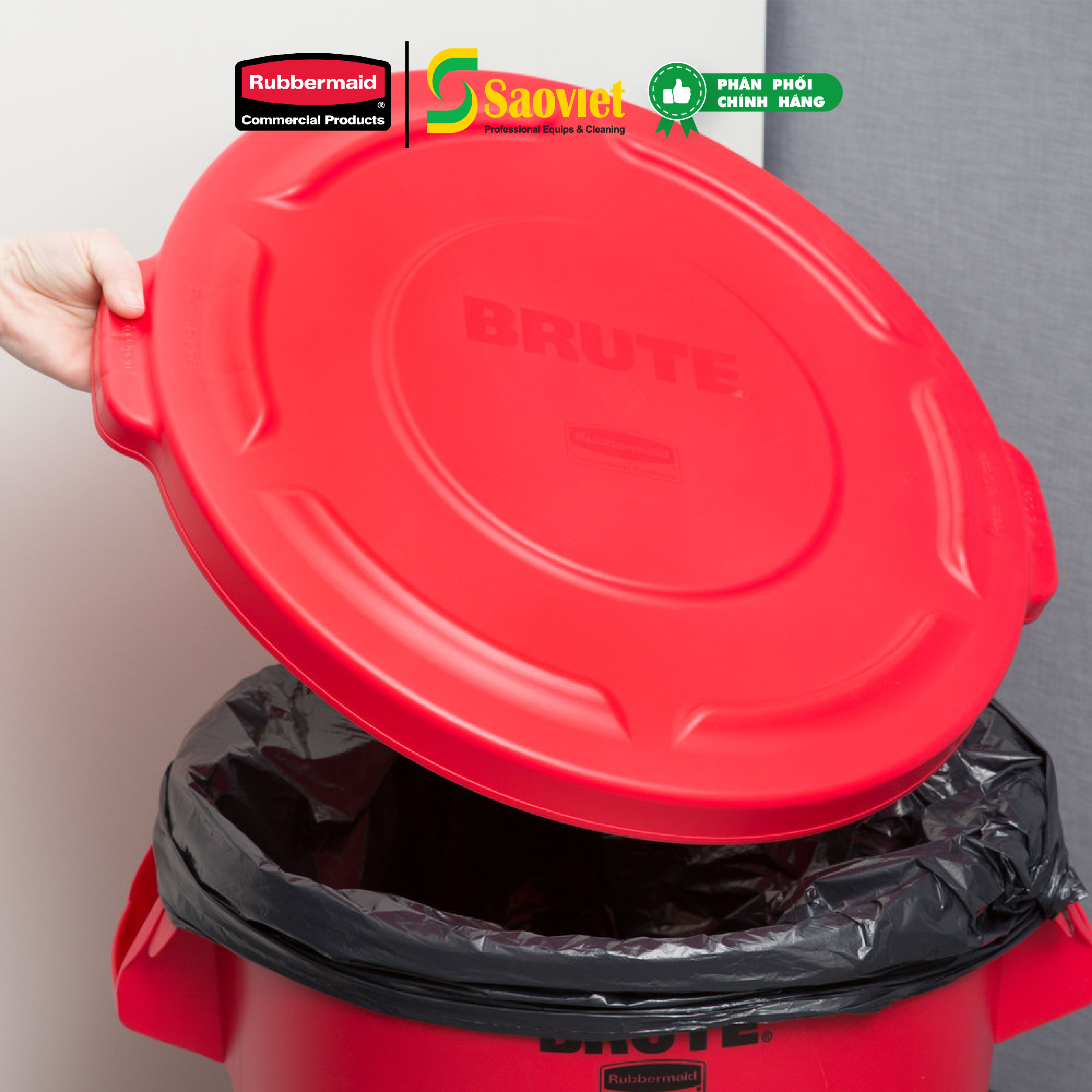 Thùng Nhựa Đựng Đồ Vận Chuyển BRUTE® 76 Lít Cao Cấp & Chính Hãng - SKU: FG262000 | SAOVIETCO