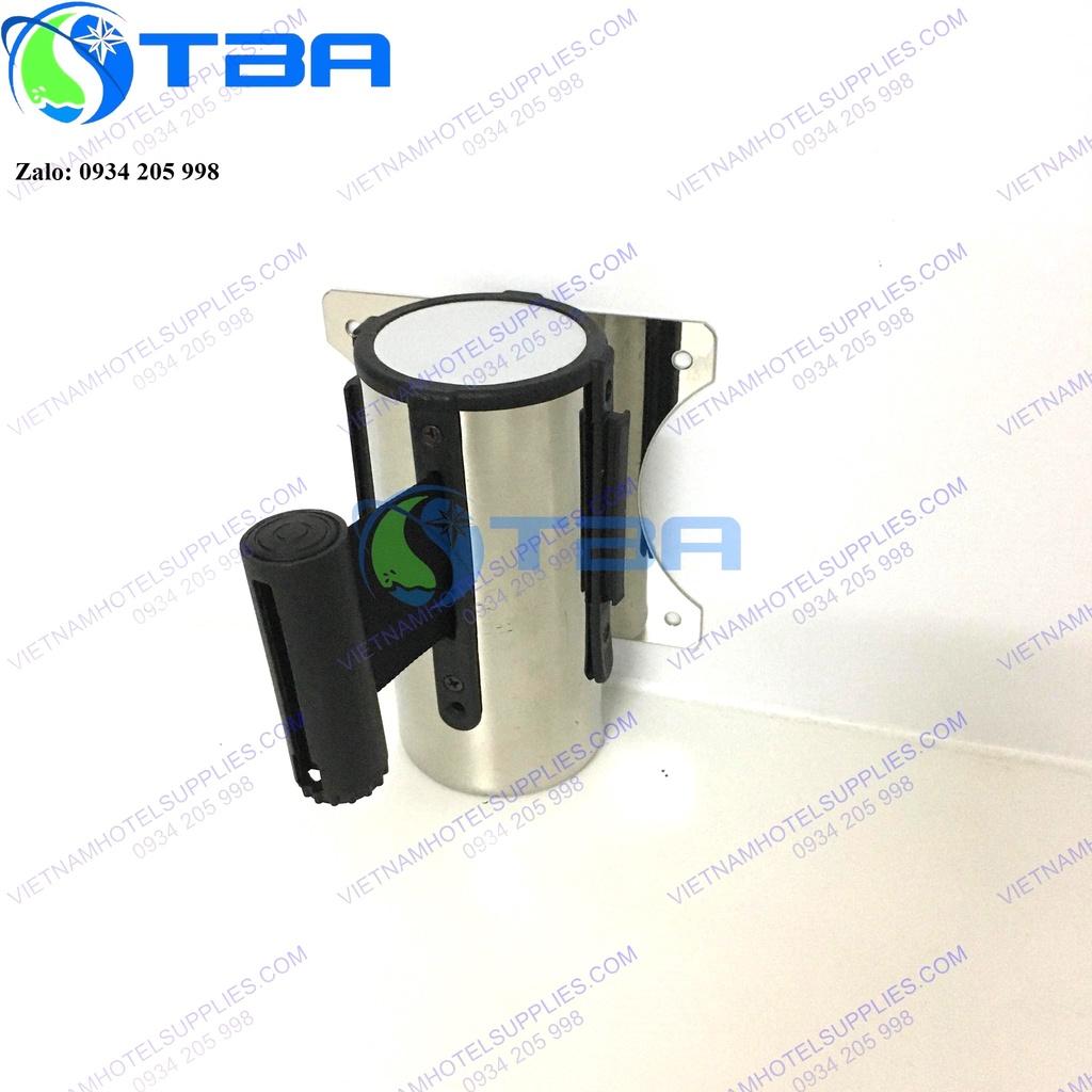 Đầu dây trụ chắn inox 3m gắn tường dây căng màu đen chất lượng cao