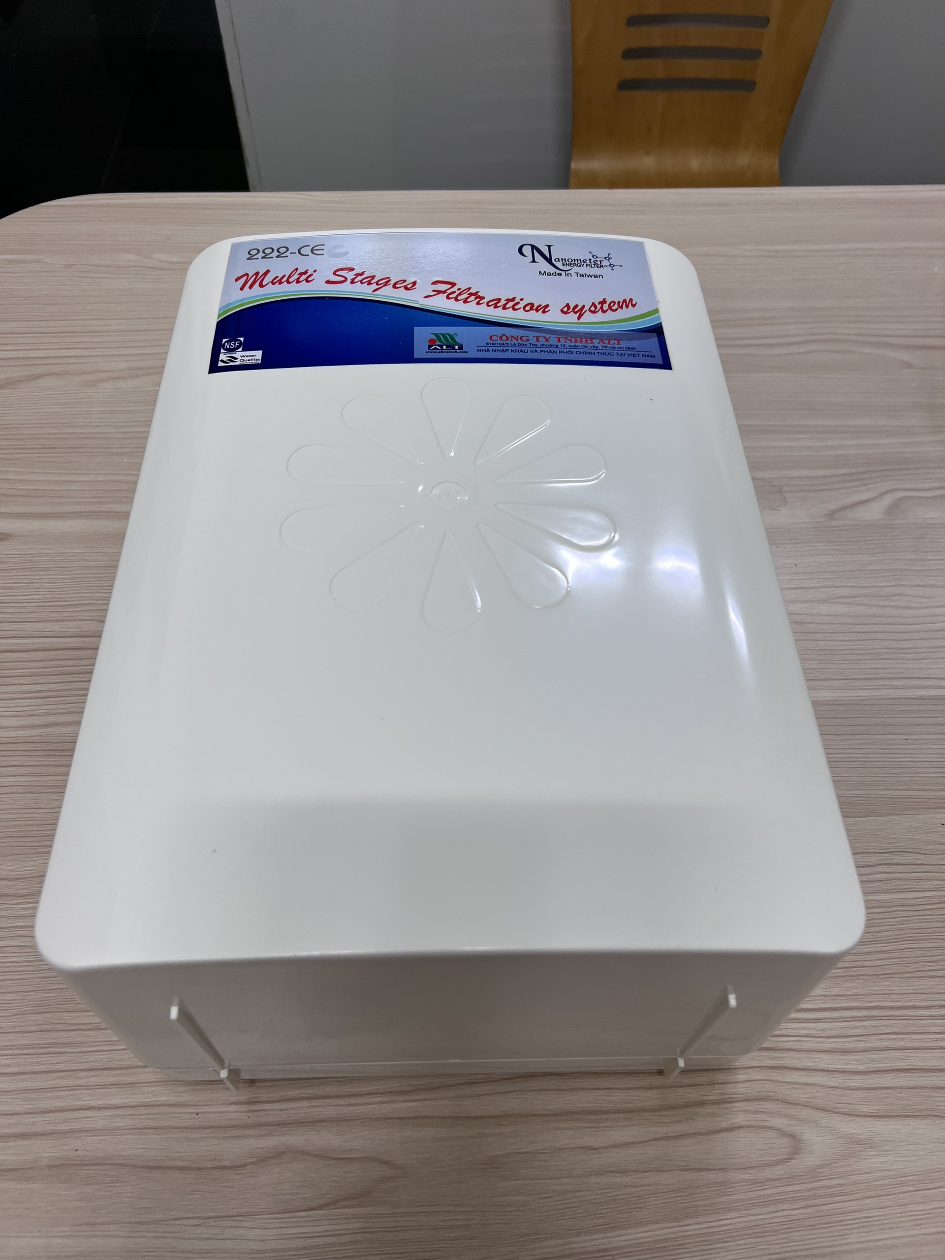 Vỏ hộp đựng máy lọc nước Nano hàng nhập khẩu Đài Loan hãng Nanometer