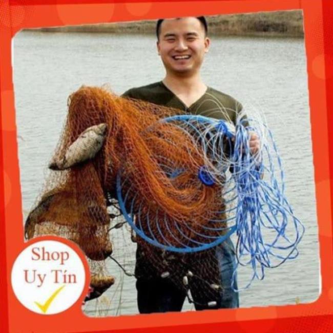 Siêu rẻ siêu rẻ  Chài Dù Đánh Cá Chài Rút Đĩa Bay UFO Sợi Dù Thái Lan Cao Cấp Đủ Size