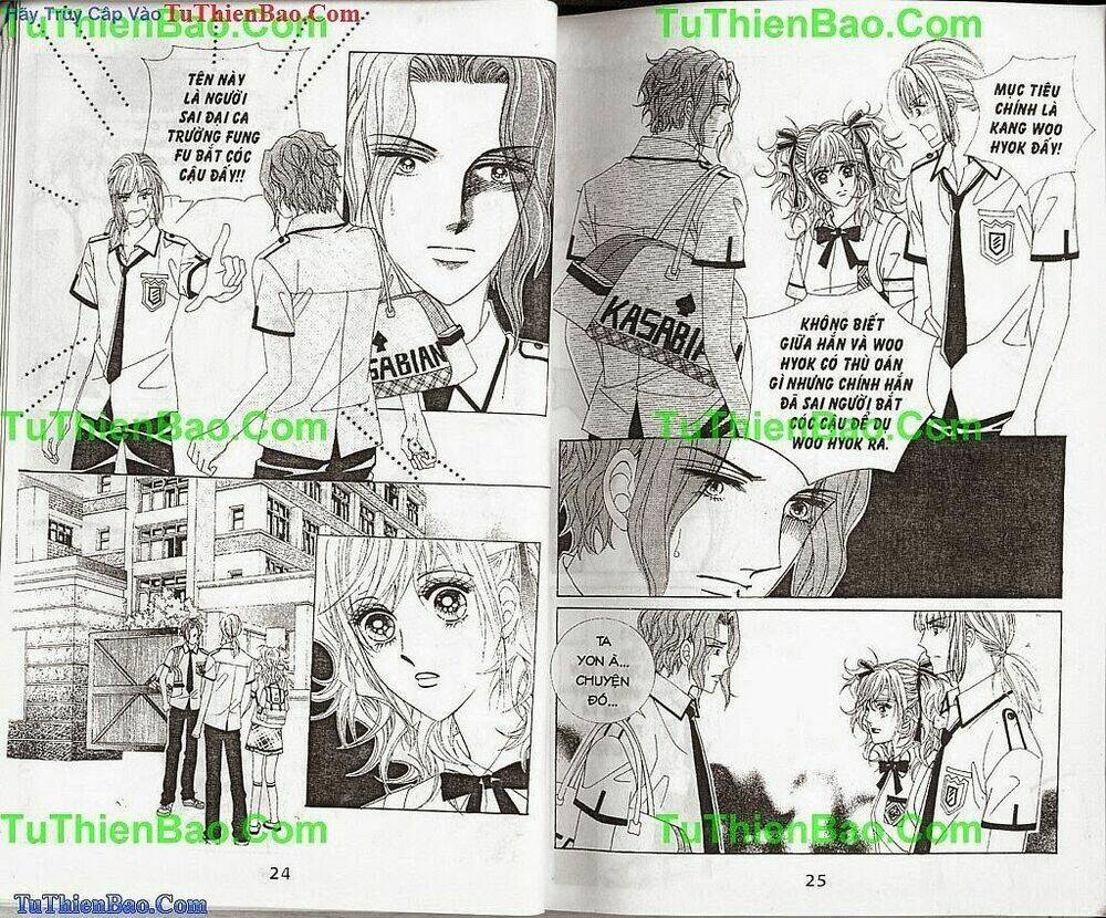 tiểu tử quậy bản đẹp - become habituated to kiss chapter 10 14