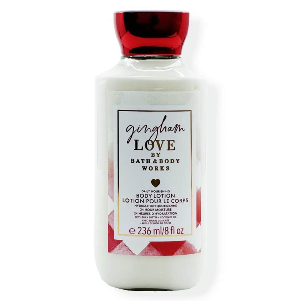 Lotion Dưỡng Da Body Lotion Gingham Love 236ML Đỏ Hàng Nhập Mỹ