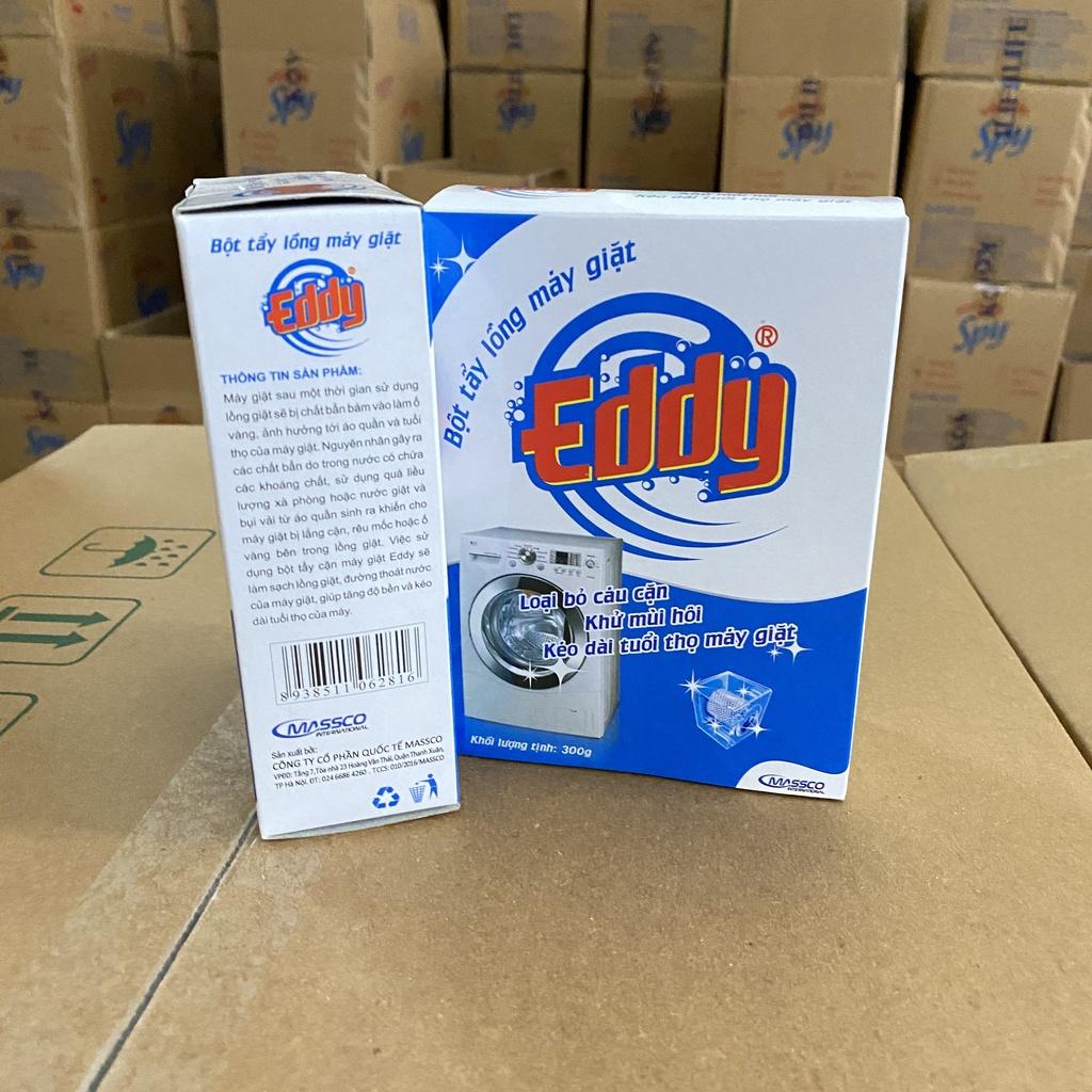 Bột tẩy lồng máy giặt EDDY 300g loại bỏ cặn bẩn khử mùi hôi, tăng độ bền máy giặt