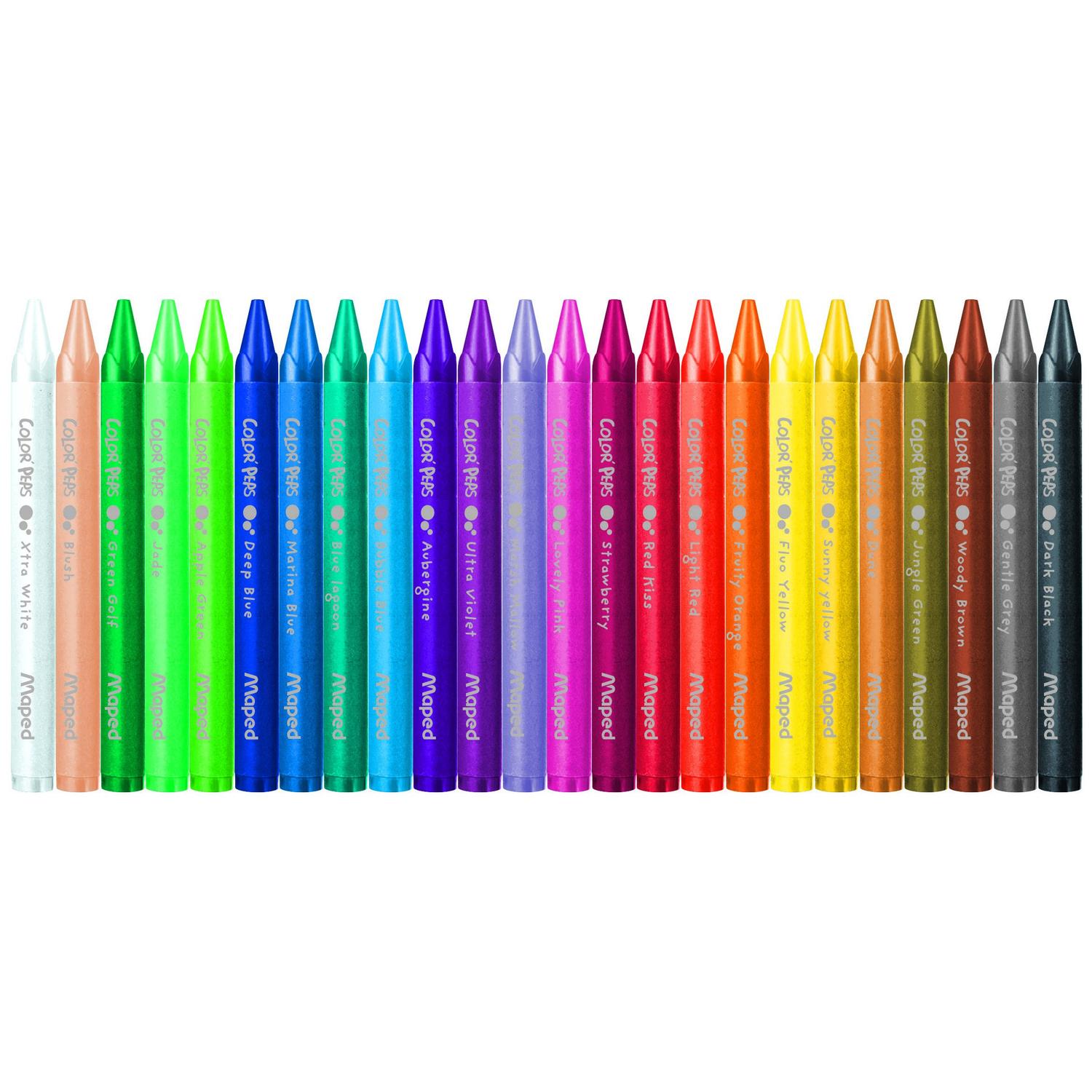 Hộp Chì Sáp 24 Màu - Maped AA861013