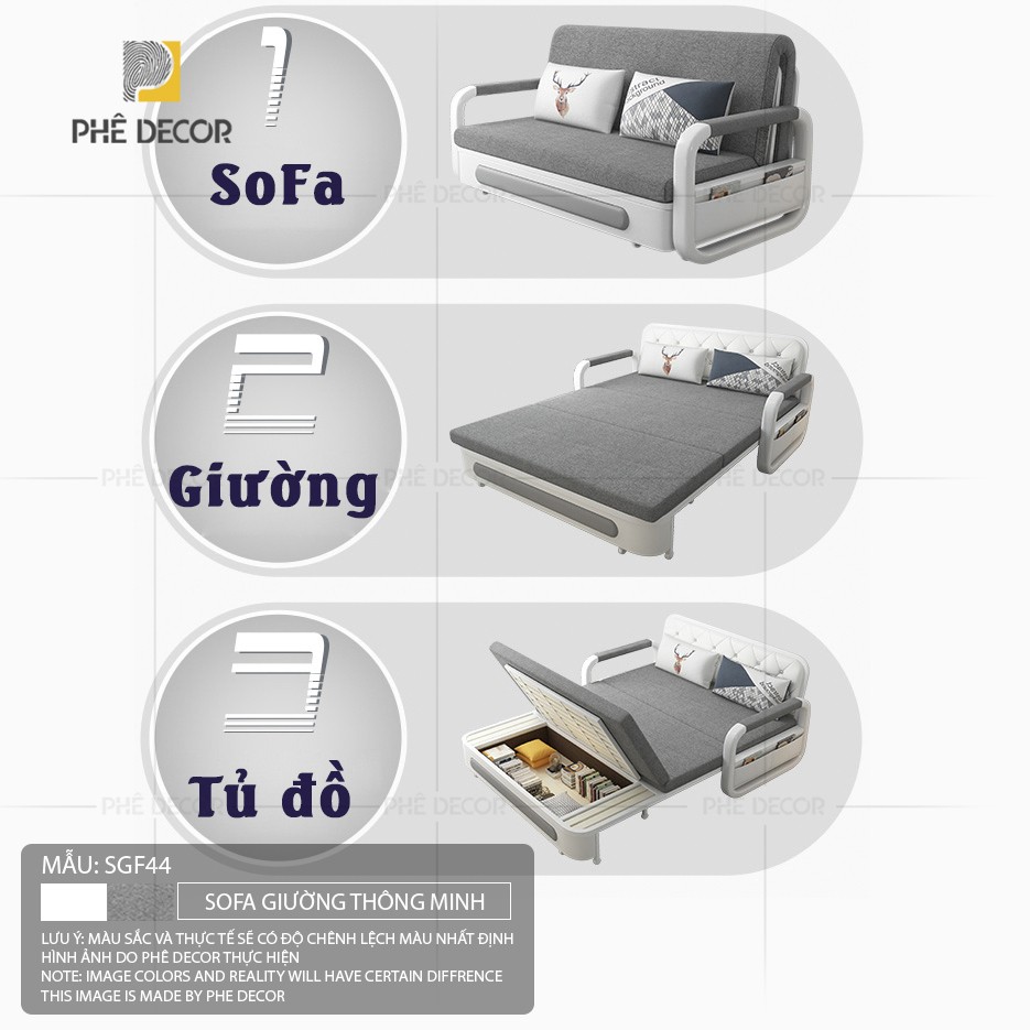 SOFA GIƯỜNG GẤP GỌN SOFIA- SFG44