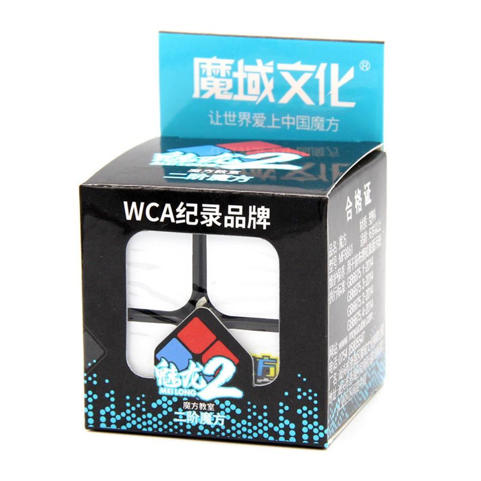 Combo Sỉ 10 Chiếc Rubik 2x2 Viền Đen Siêu Trơn, Đẹp
