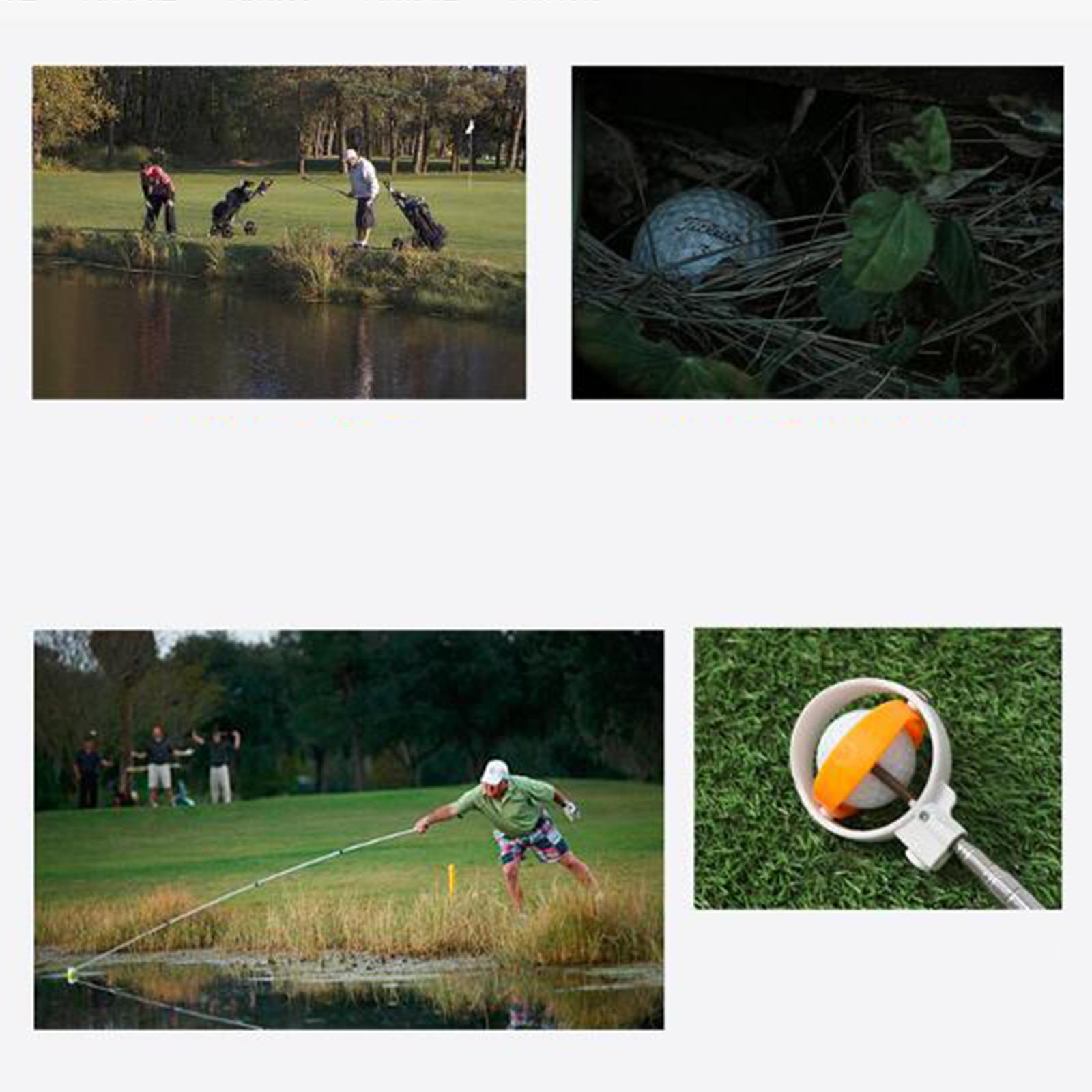 6.69ft Telescopic Golf Ball Retriever with Automatic Locking for Water Women Outdoor